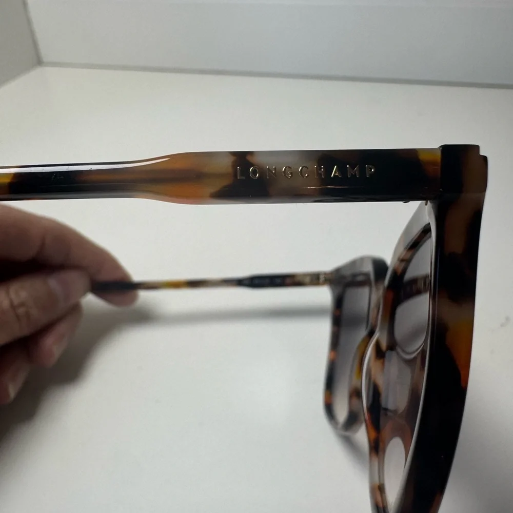 Longchamp Women’s Tortoise Shell Sunglasses LO728S Sunglasses